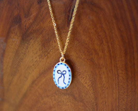 Ribbon Reverie Necklace