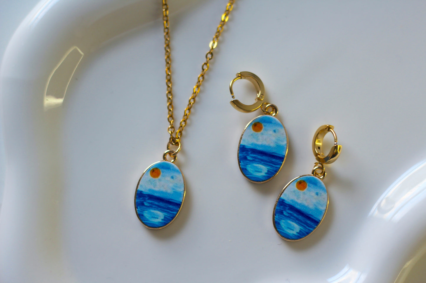 Golden Tide Earrings