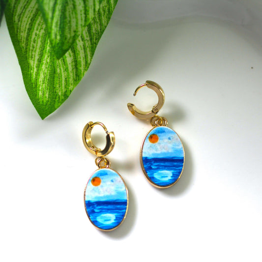 Golden Tide Earrings