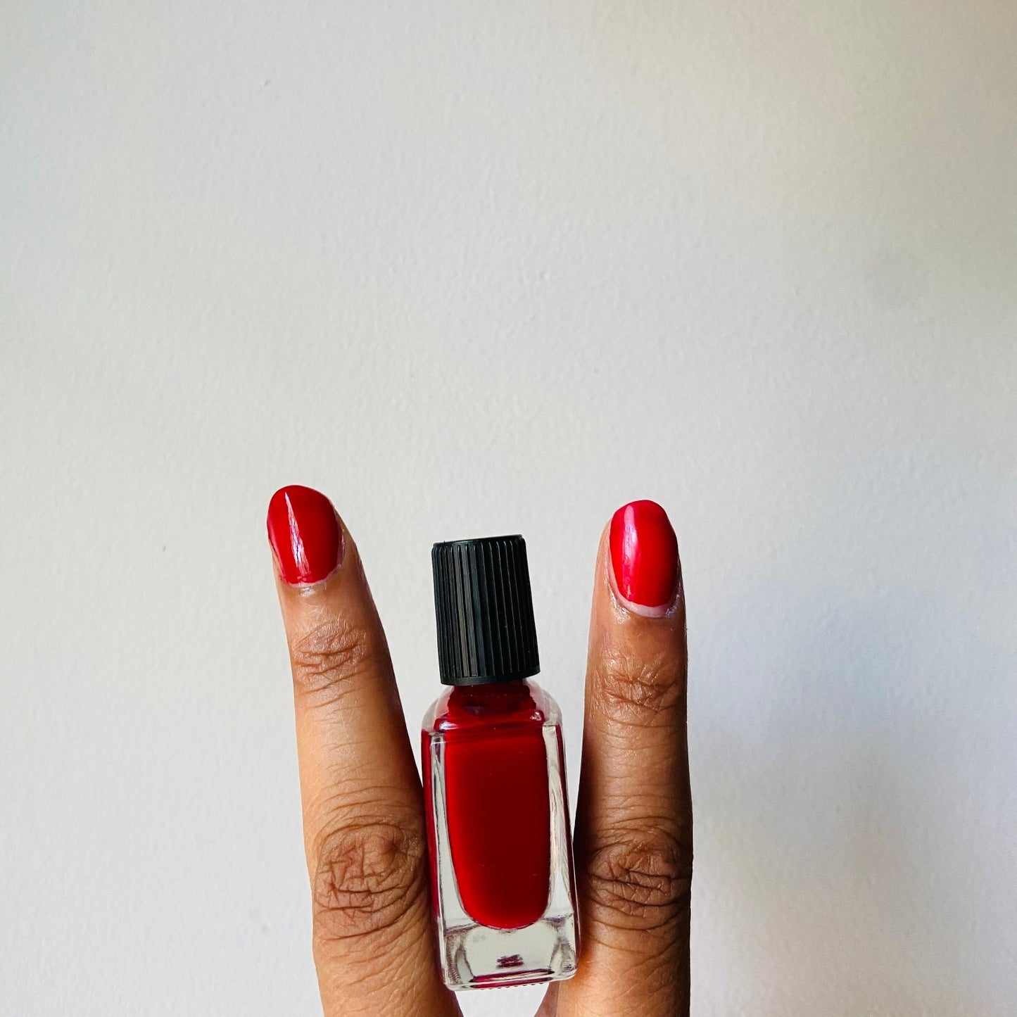 rouge red nail polish, vegan nail polish in red