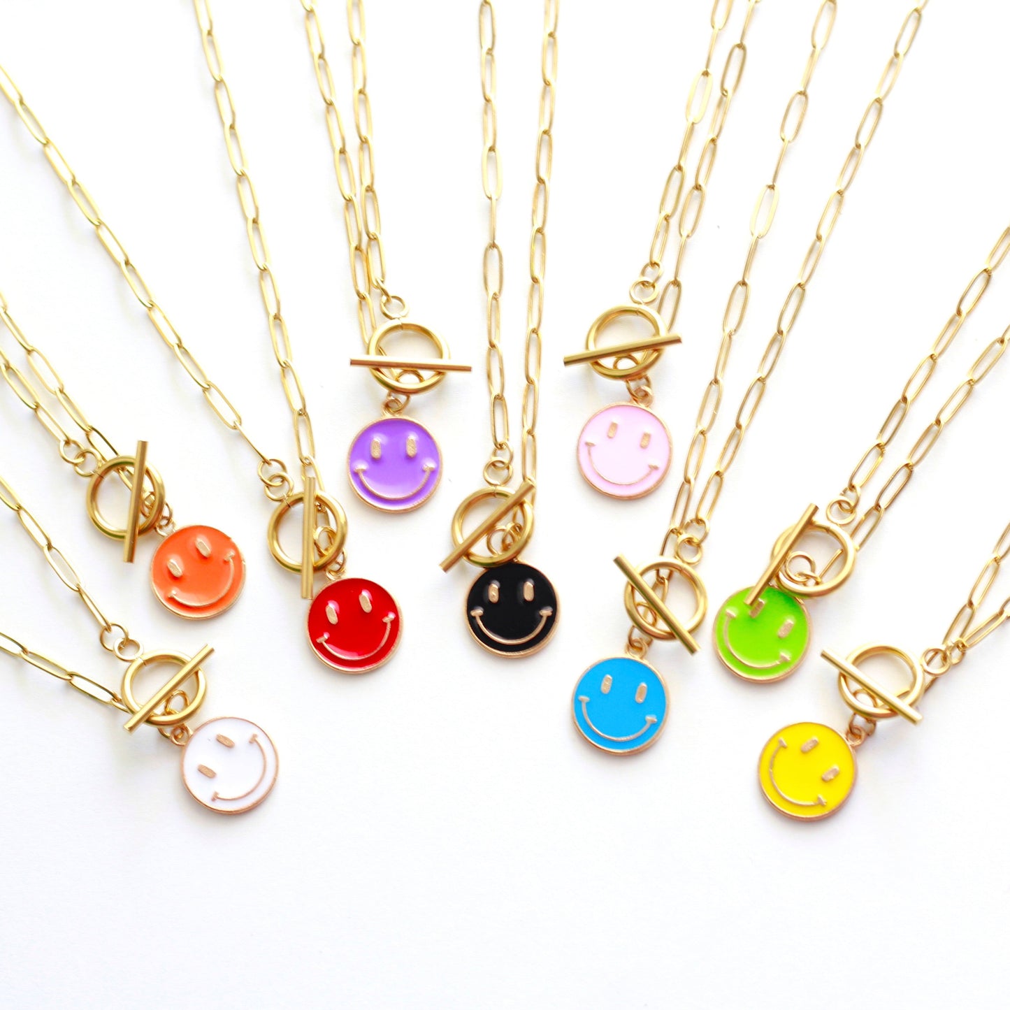 Smiley Face Necklaces