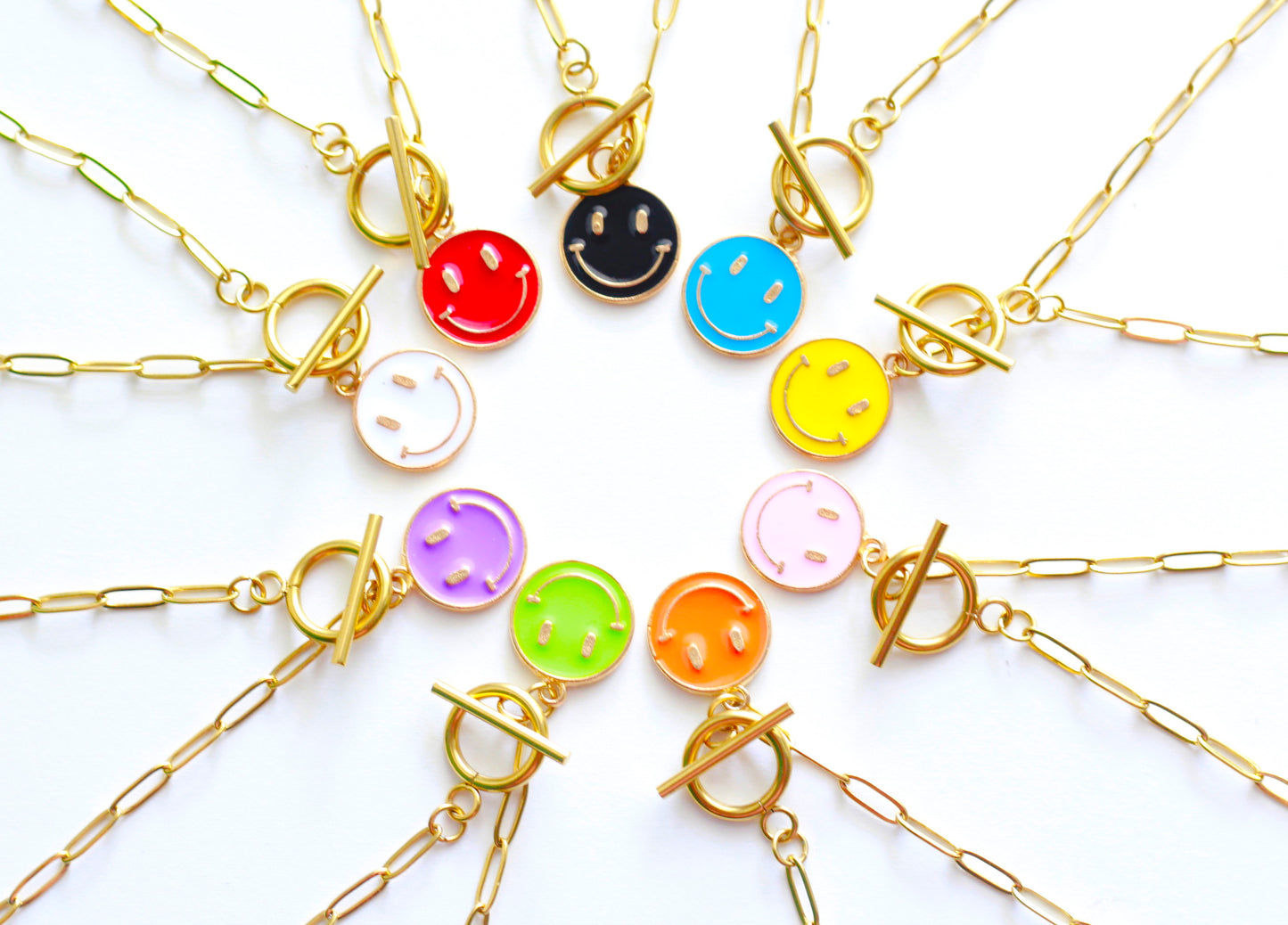 Smiley Face Necklaces